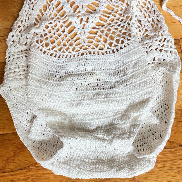 Crochet Knitted One Piece Swimsuit Size Medium - Picture 13 of 16